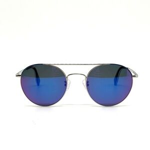 Converse Sunglasses Round Gradient Lenses Unisex Aviators Double Bridge SCO057Q